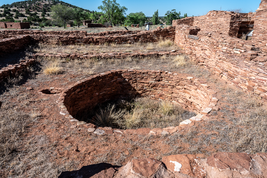 Kiva near the church