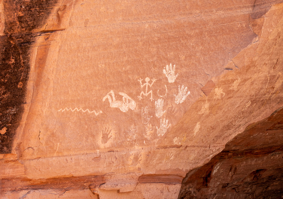 Pictographs Canyon de Chelly