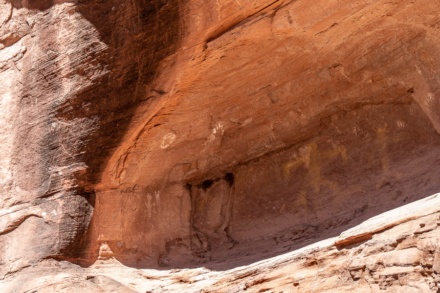 Pictographs Canyon de Chelly