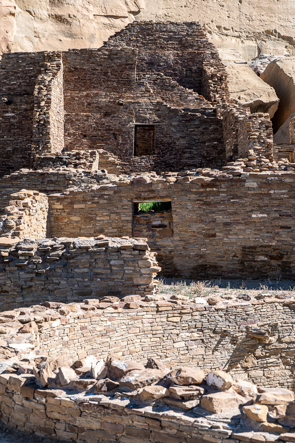Pueblo Bontio in Chaco Canyon